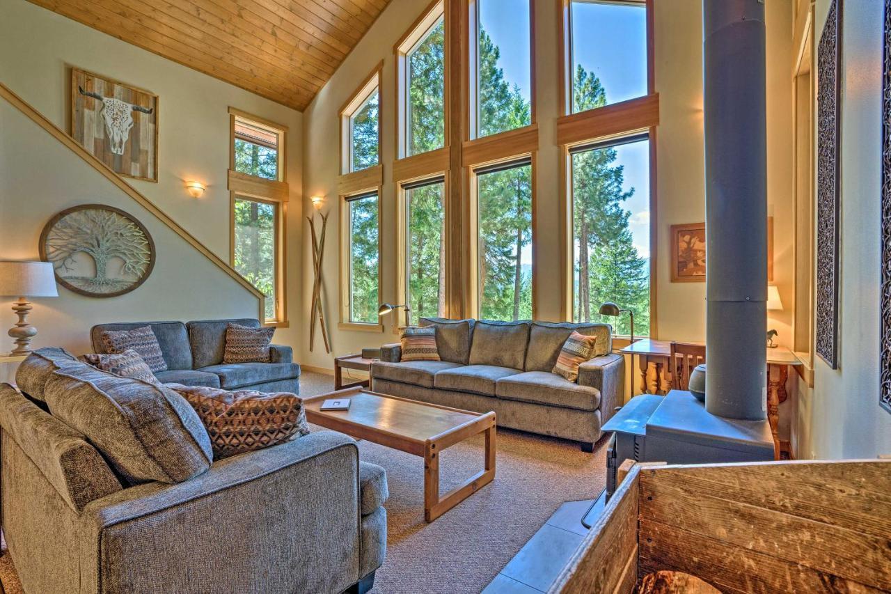 Private Leavenworth Cabin With Mtn Views And Fire Pit מראה חיצוני תמונה
