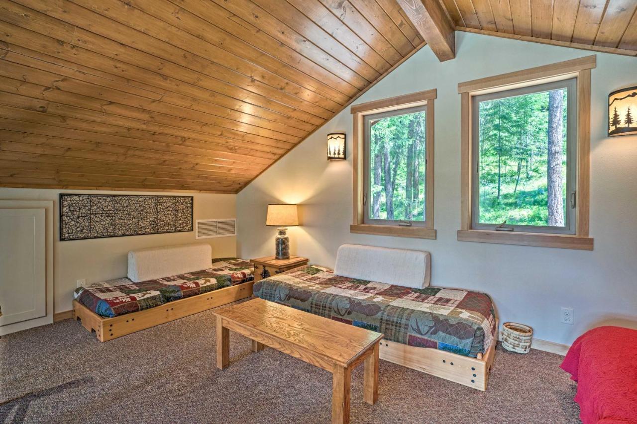 Private Leavenworth Cabin With Mtn Views And Fire Pit מראה חיצוני תמונה